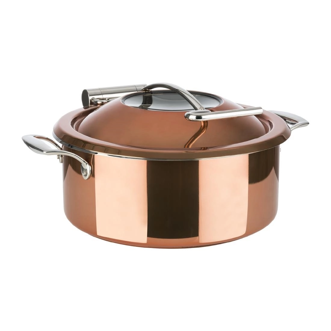 Vous pouvez acheter un Chafing Dish cuivre APS 305 mm chez Supplierz BV