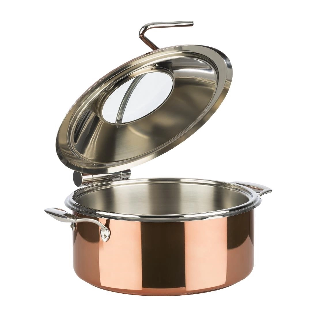 Vous pouvez acheter un Chafing Dish cuivre APS 305 mm chez Supplierz BV