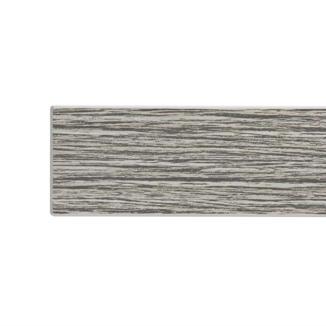 Een Bolero Voorgeboord Vierkant Melamine Tafelblad Ash Grey 700mm koop je bij Supplierz BV