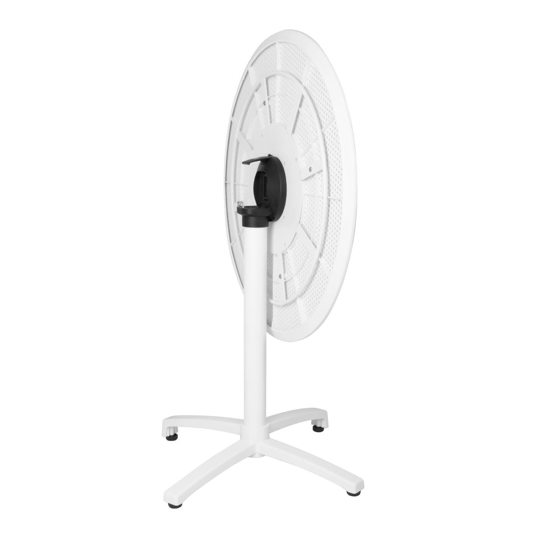 Vous pouvez acheter un Table pliante en polypropylène Bolero 800mm blanche chez Supplierz BV