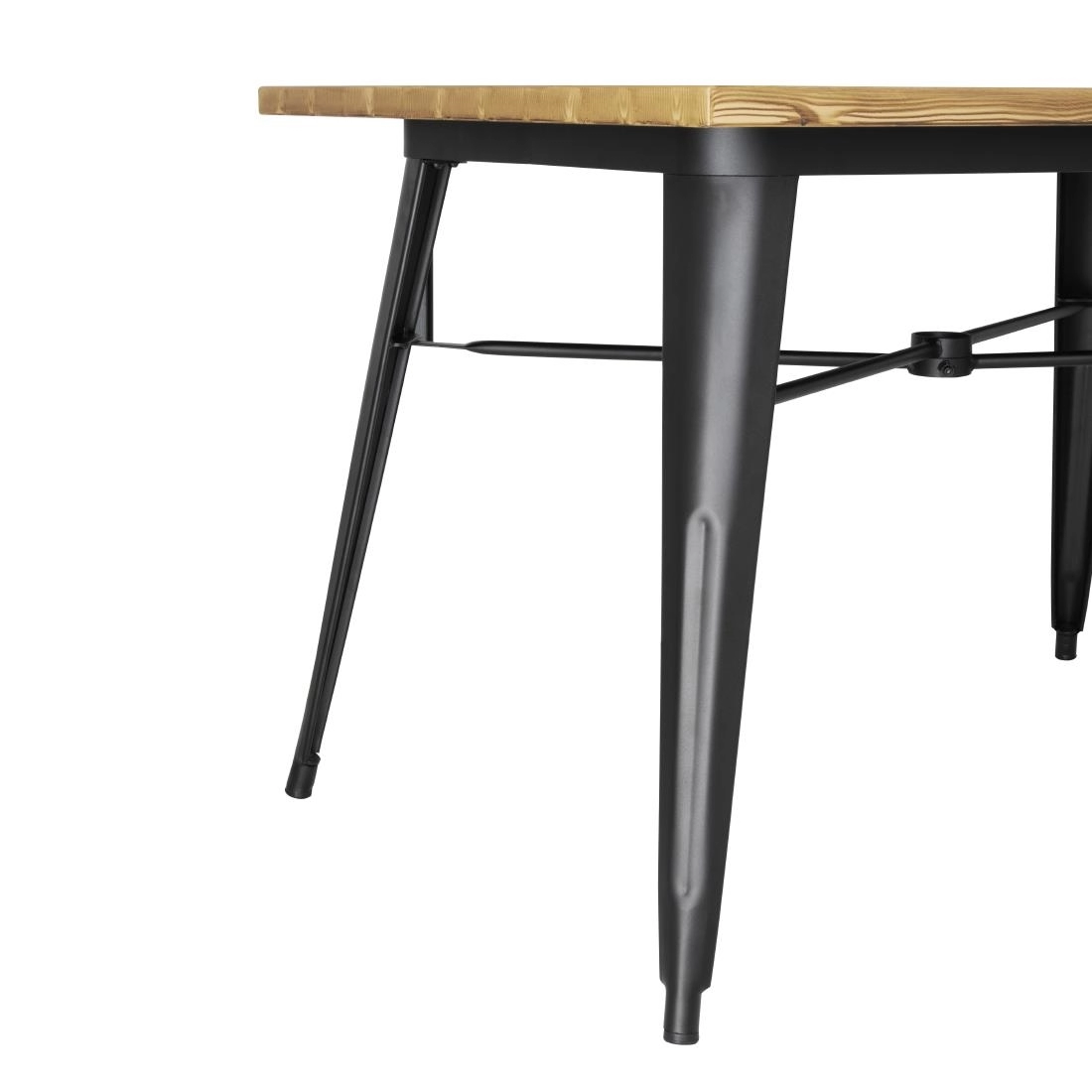 Een Bolero aluminium outdoor tafel 120x76x76cm licht houtdessin koop je bij Supplierz BV