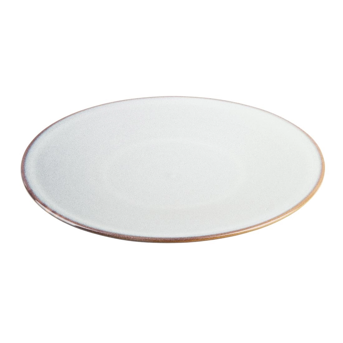 Vous pouvez acheter un Assiettes plates Olympia Drift gris uni 280 mm (lot de 4) chez Supplierz BV