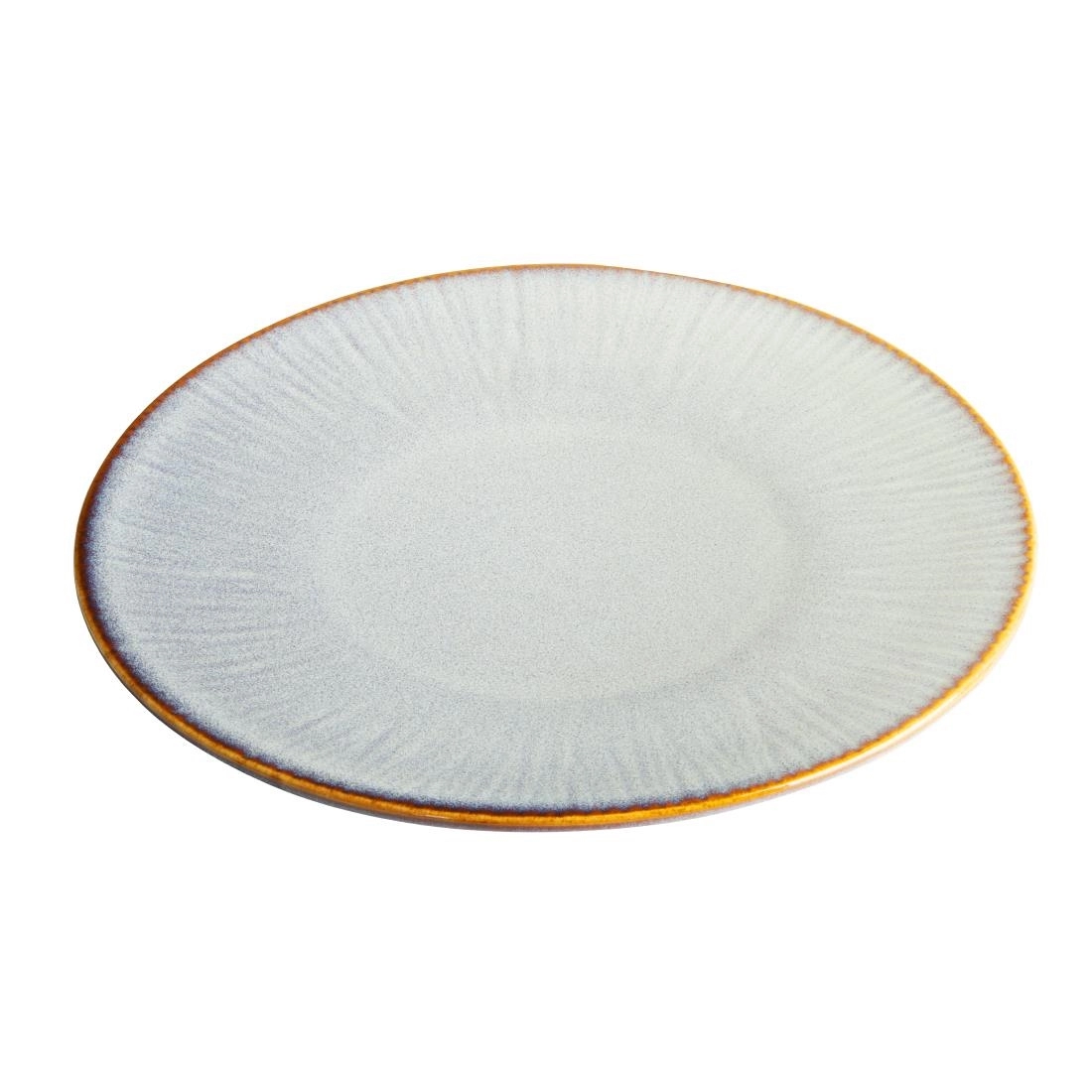 Vous pouvez acheter un Assiettes plates Olympia Drift en relief gris 220mm (lot de 6) chez Supplierz BV