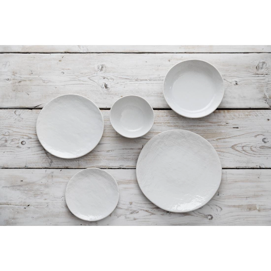 Vous pouvez acheter un Assiettes plates Olympia Denim White 180 mm (lot de 6) chez Supplierz BV