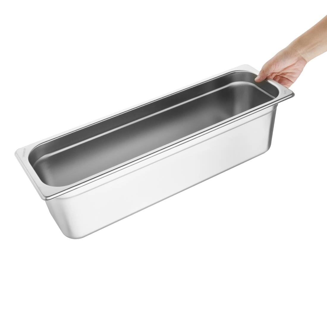 Vous pouvez acheter un Plateau inox GN 2/4 Vogue 150mm chez Supplierz BV