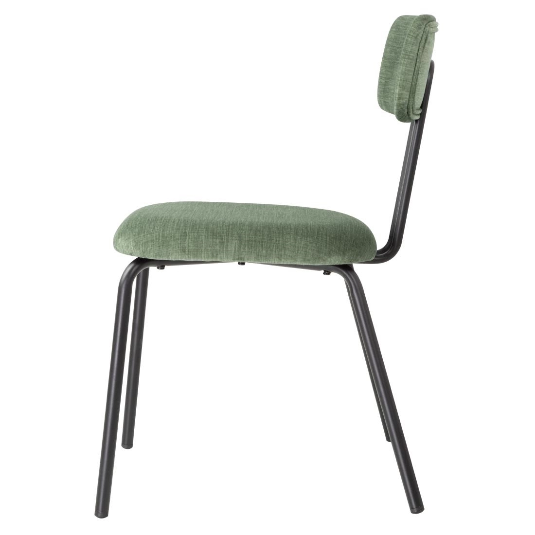 Een Bolero Fairfield Stoelen - Donker Walnoot/Groen Mix (Set 2) koop je bij Supplierz BV