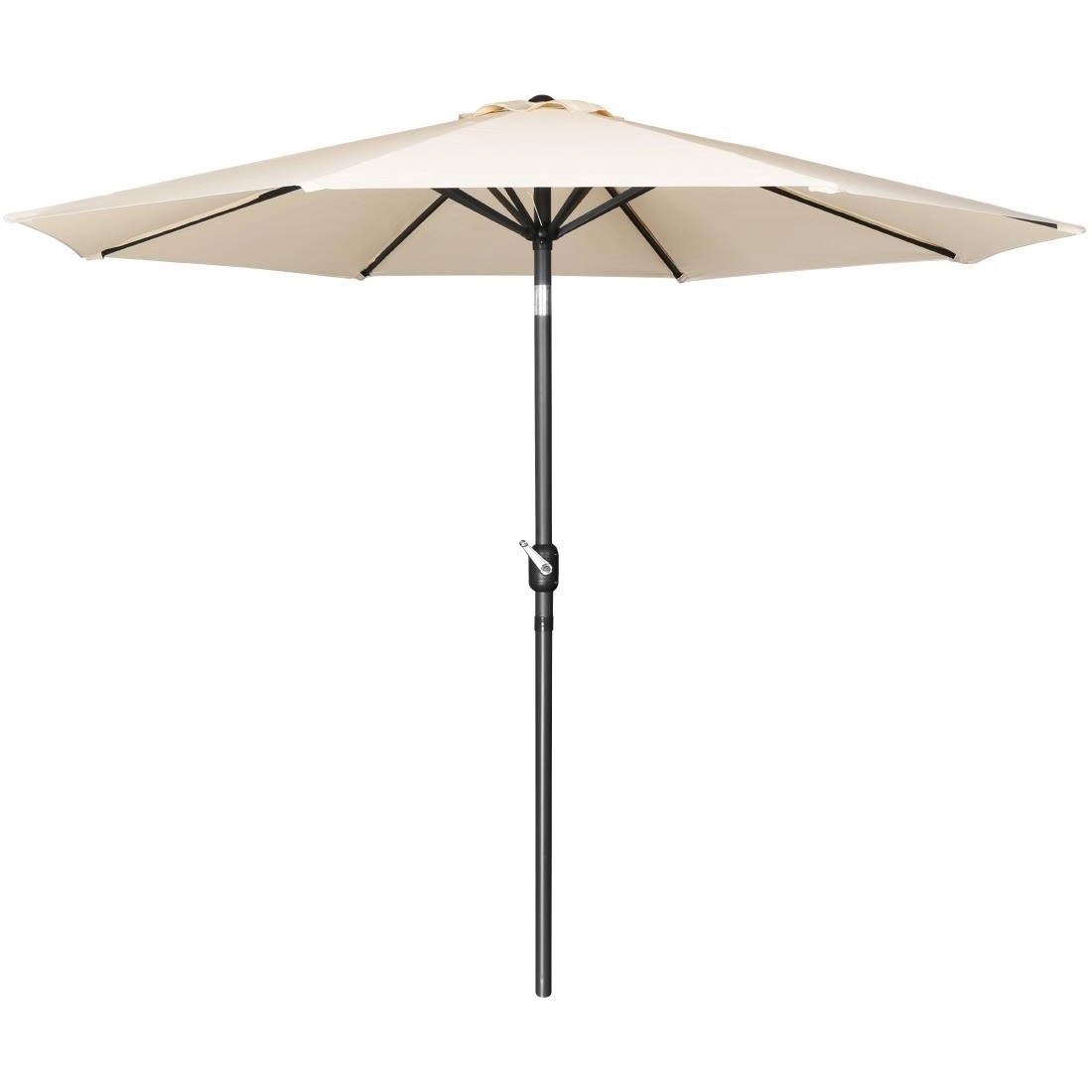 Een Bolero Sevilla Ronde Parasol Diameter 3 Meter Crème koop je bij Supplierz BV