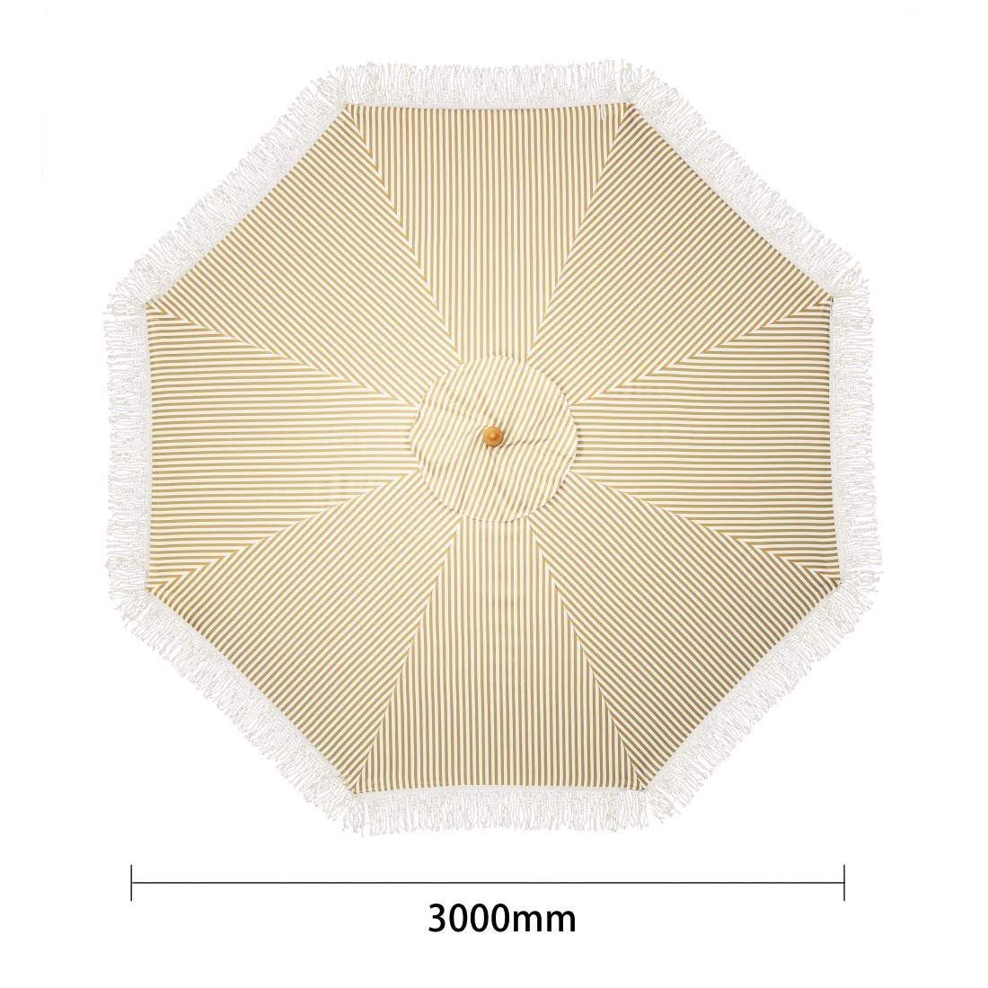 Een Bolero Sicilië Ronde Gestreepte Parasol Met Een Diameter Van 2,5 Meter koop je bij Supplierz BV