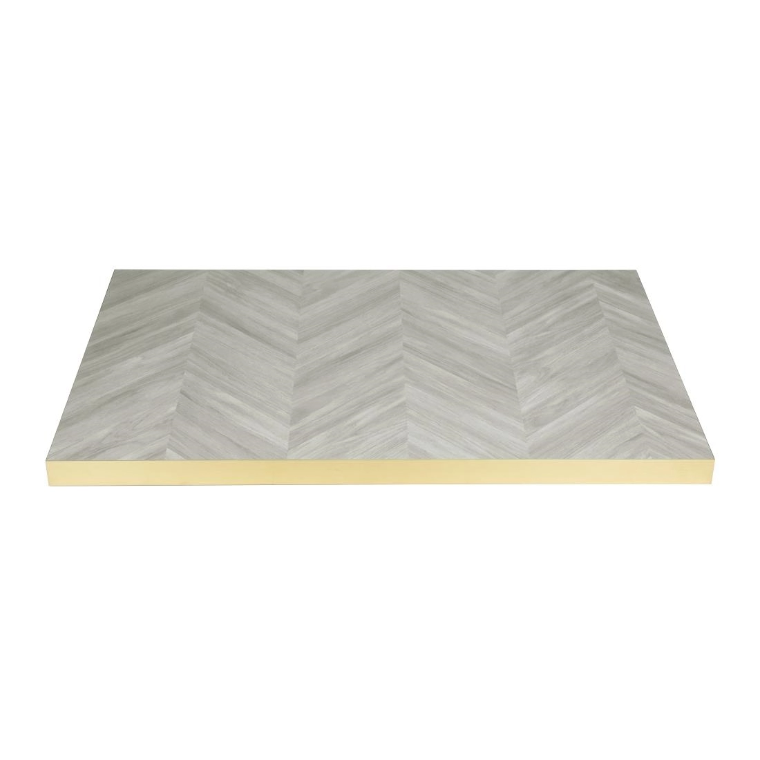 Een Bolero Rechthoekig Tafelblad Chevron-Ontwerp 1100 mm x 700 Mm koop je bij Supplierz BV