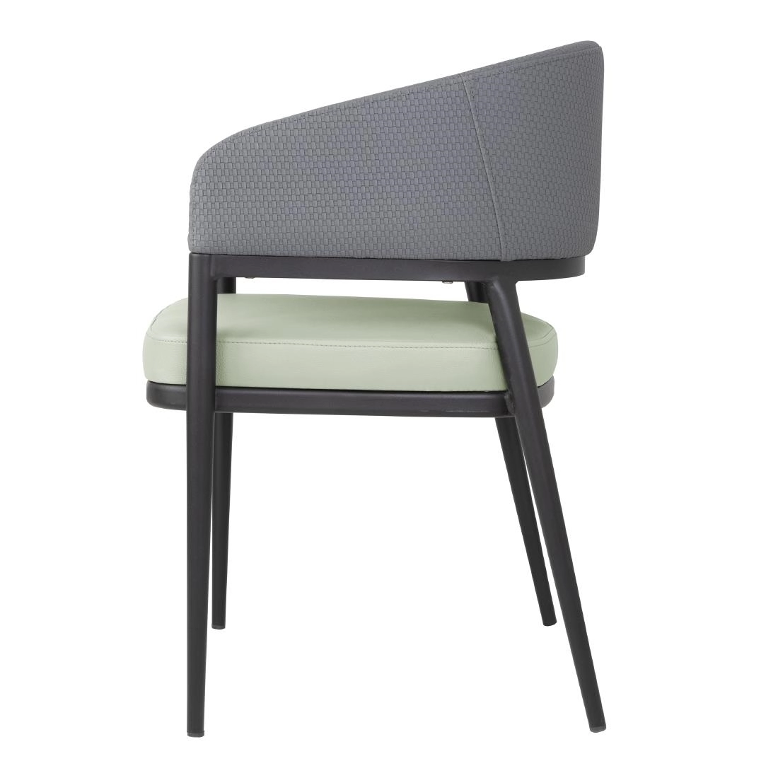 Een Bolero Meridian Interieurstoelen - Pistachegrijs (Set Van 2) koop je bij Supplierz BV