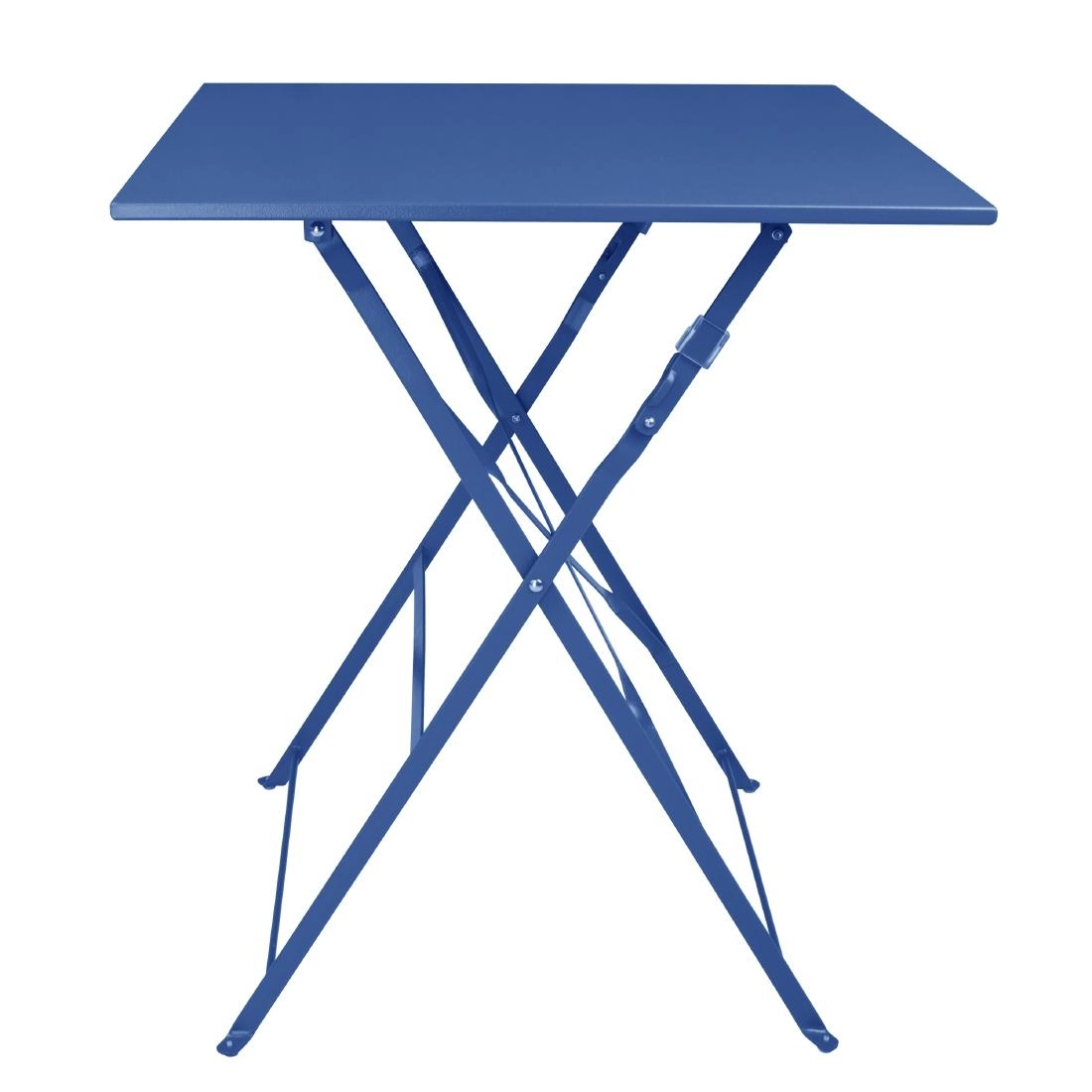 Vous pouvez acheter un Table de terrasse carrée Bolero Perth bleu marine foncé chez Supplierz BV