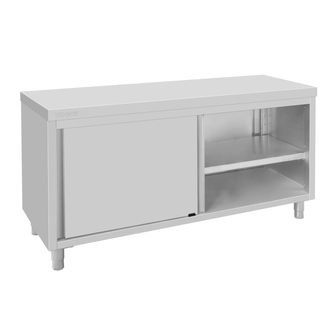 Sie können einen Vogue Standbodenschrank Edelstahl 900x1800x600mm bei Supplierz BV kaufen