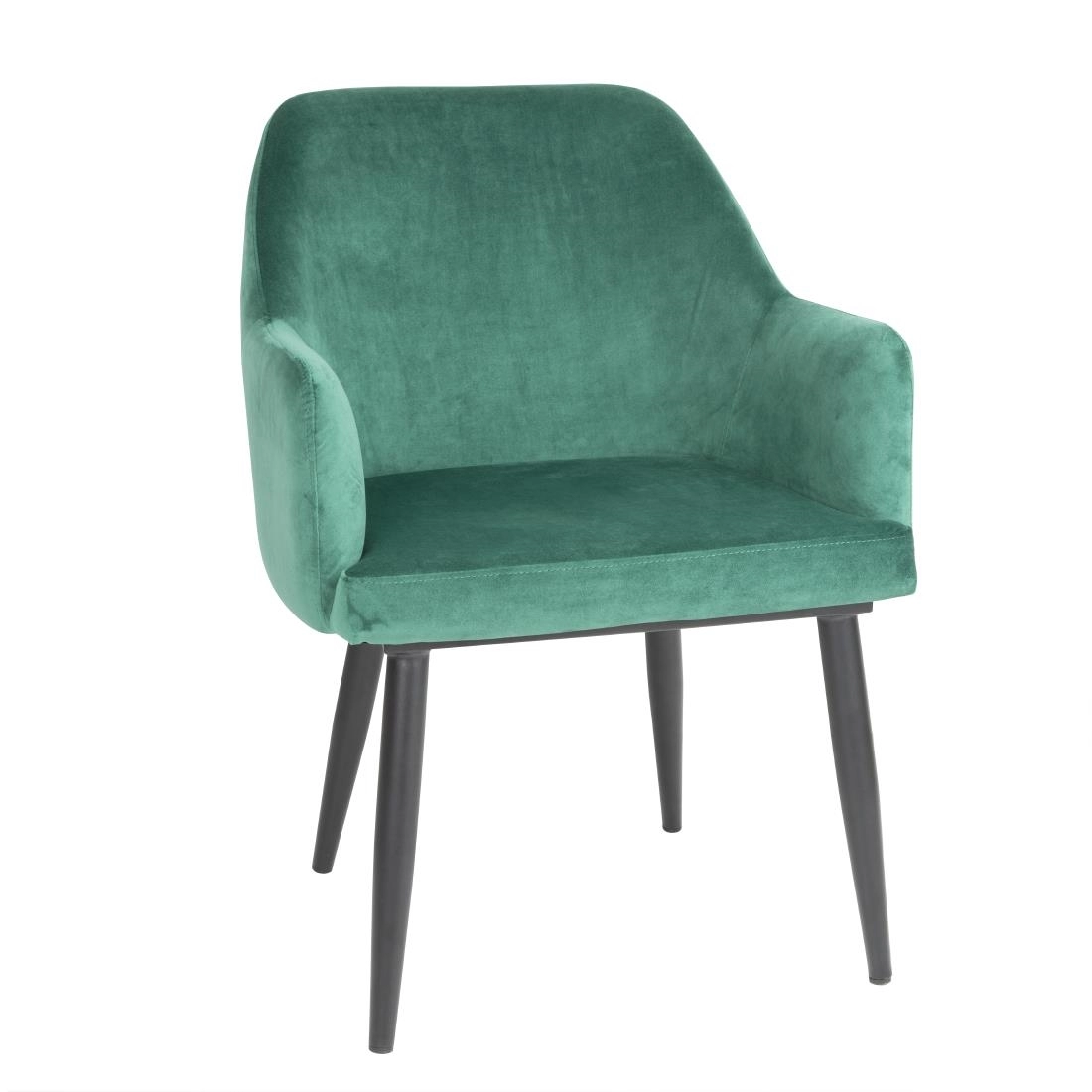 Buy your Bolero Lia Velvet stoelen donkergroen (2 stuks) at Supplierz BV