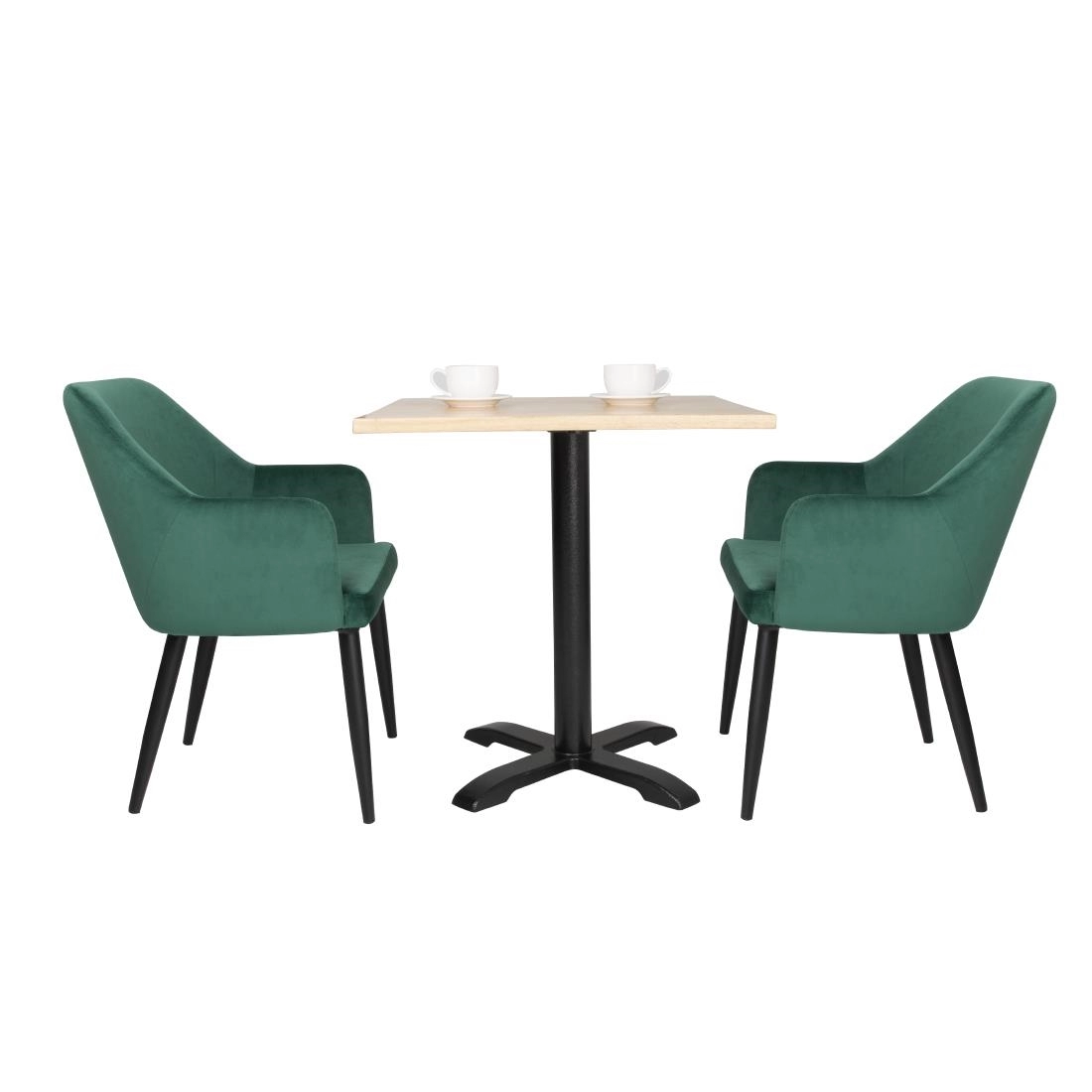 Buy your Bolero Lia Velvet stoelen donkergroen (2 stuks) at Supplierz BV