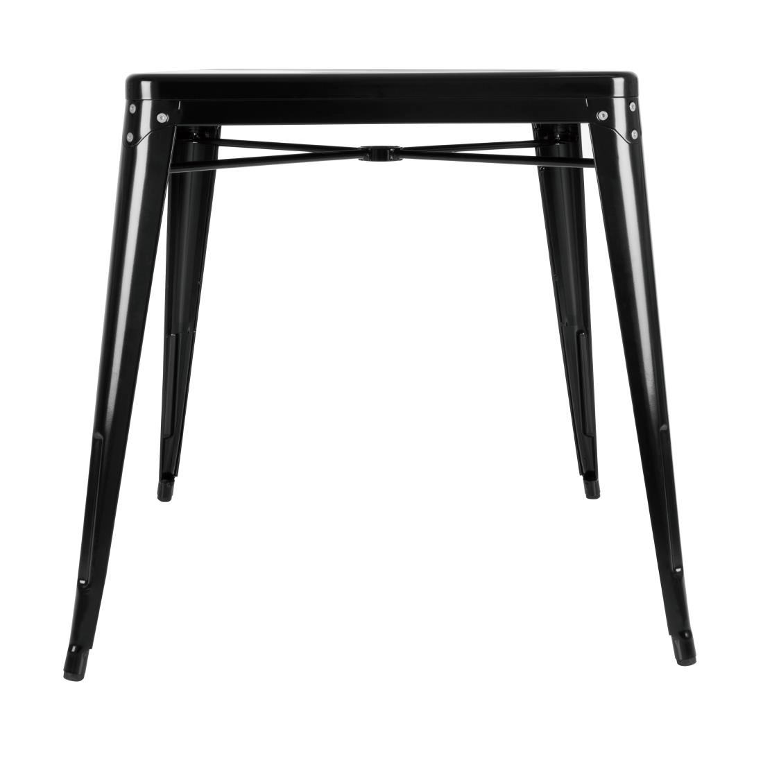 Een Bolero Bistro tafel vierkant 668mm zwart koop je bij Supplierz BV