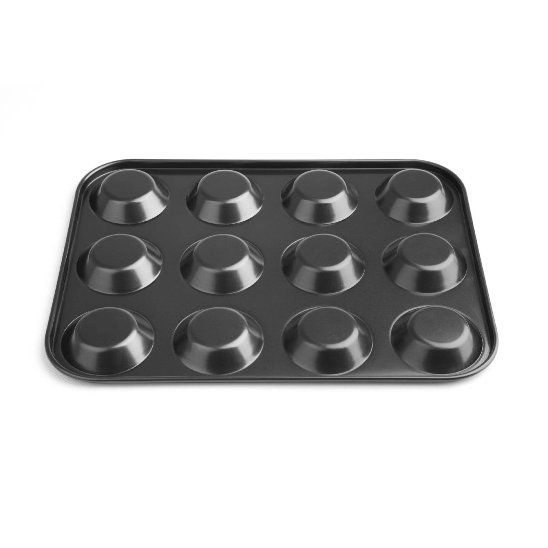 Een Vogue carbonstalen anti-kleef bakvorm 12 mini-muffins koop je bij Supplierz BV