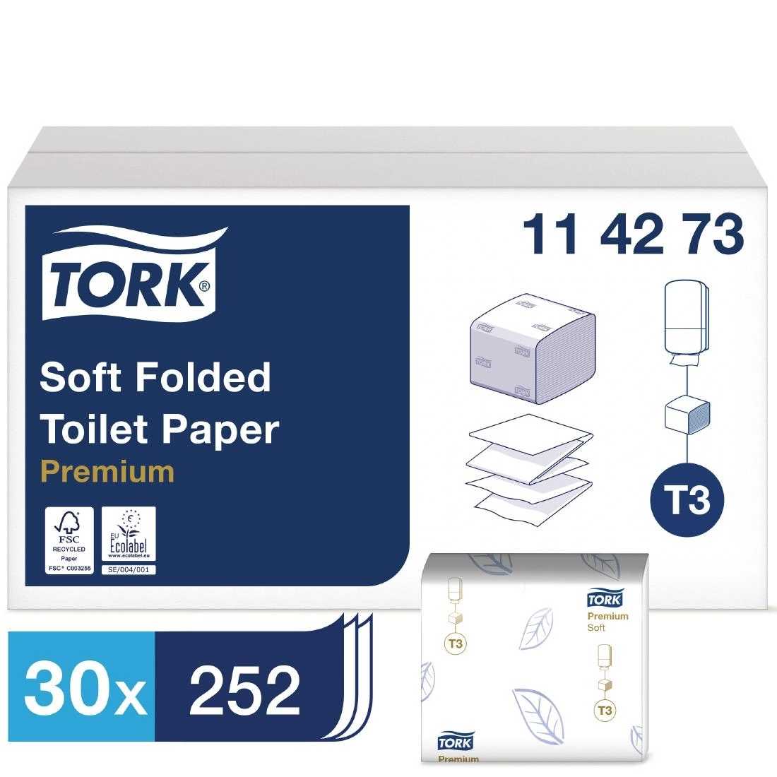 Buy your Tork witte tissue navulling (30 stuks) at Supplierz BV