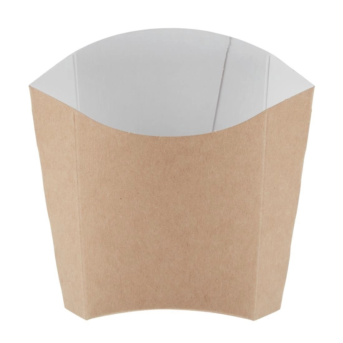 Vous pouvez acheter un Etuis à frites moyens kraft compostables Colpac (lot de 1000) chez Supplierz BV