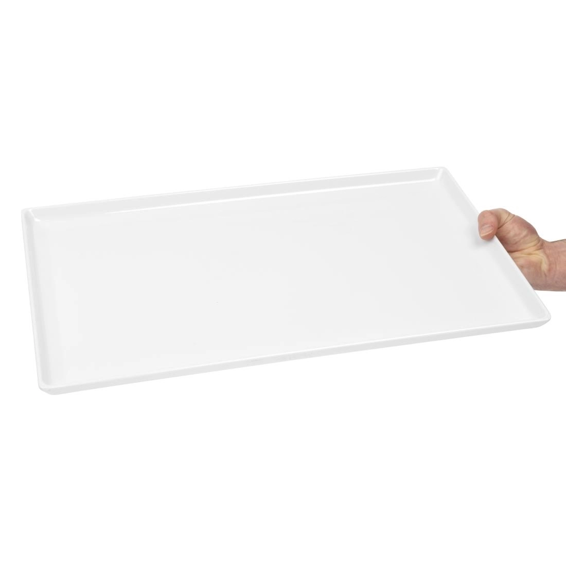 Vous pouvez acheter un Plateau en mélamine APS Float blanc GN1/1 chez Supplierz BV