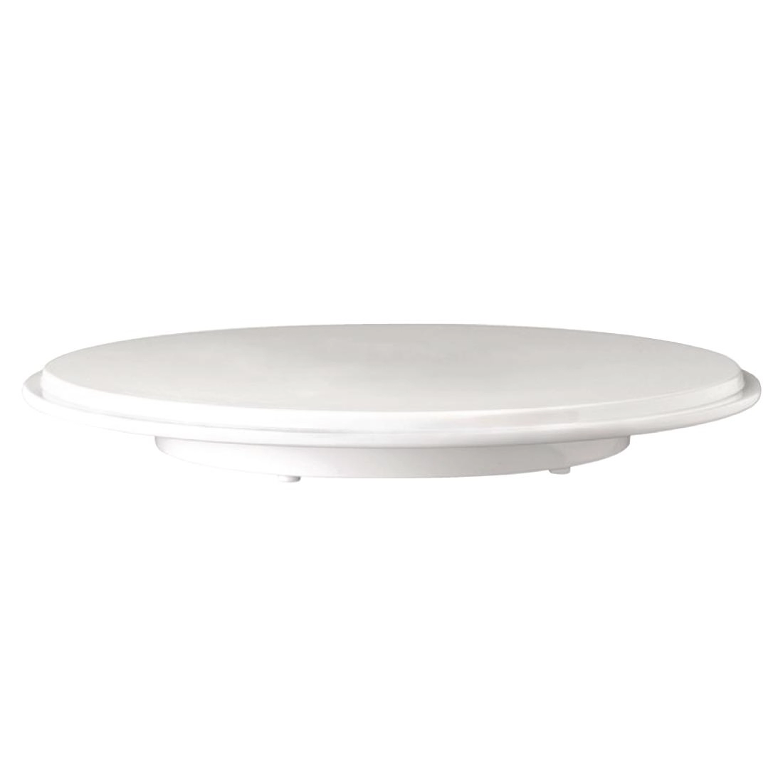 Een APS Pure ronde melamine taartschotel wit koop je bij Supplierz BV