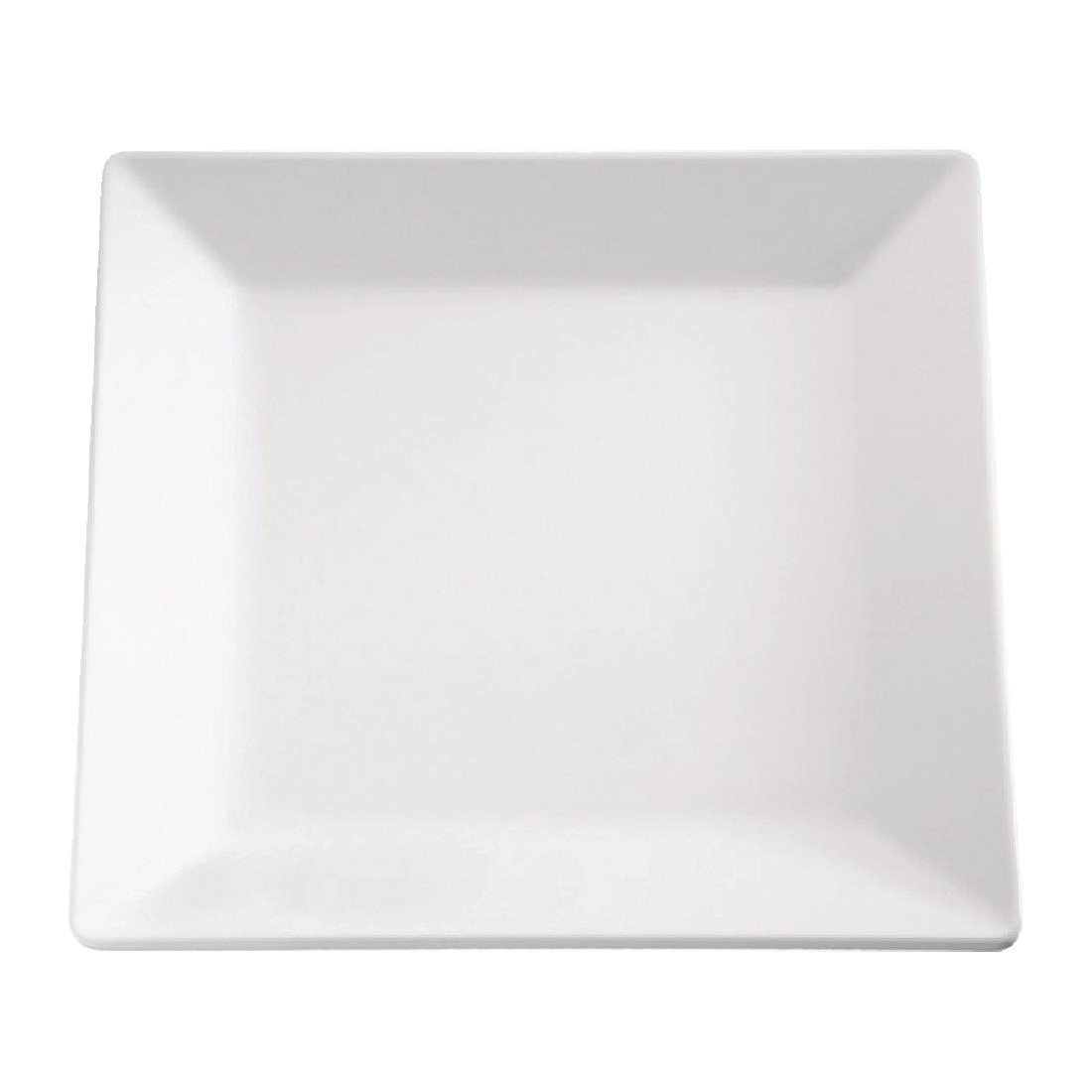 Een APS Pure vierkante melamine schaal wit 37x37cm koop je bij Supplierz BV