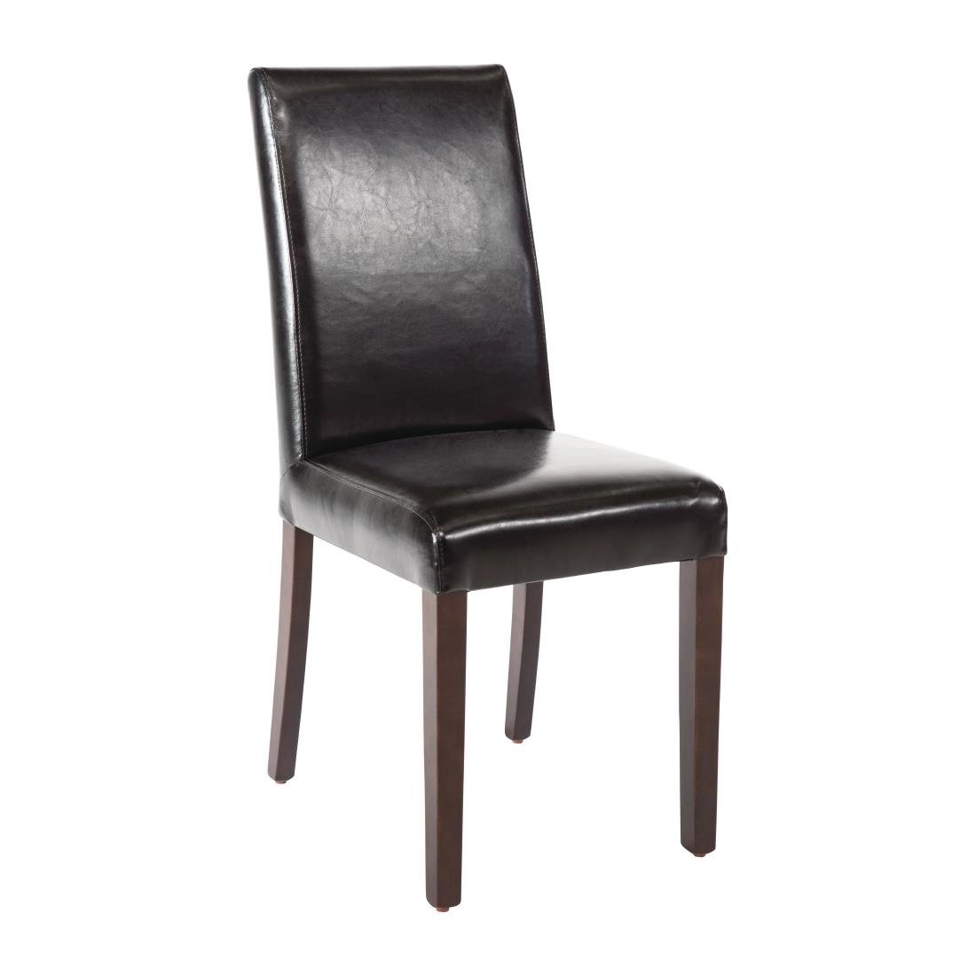 Vous pouvez acheter un Chaises en simili cuir Bolero noires (Lot de 2) chez Supplierz BV