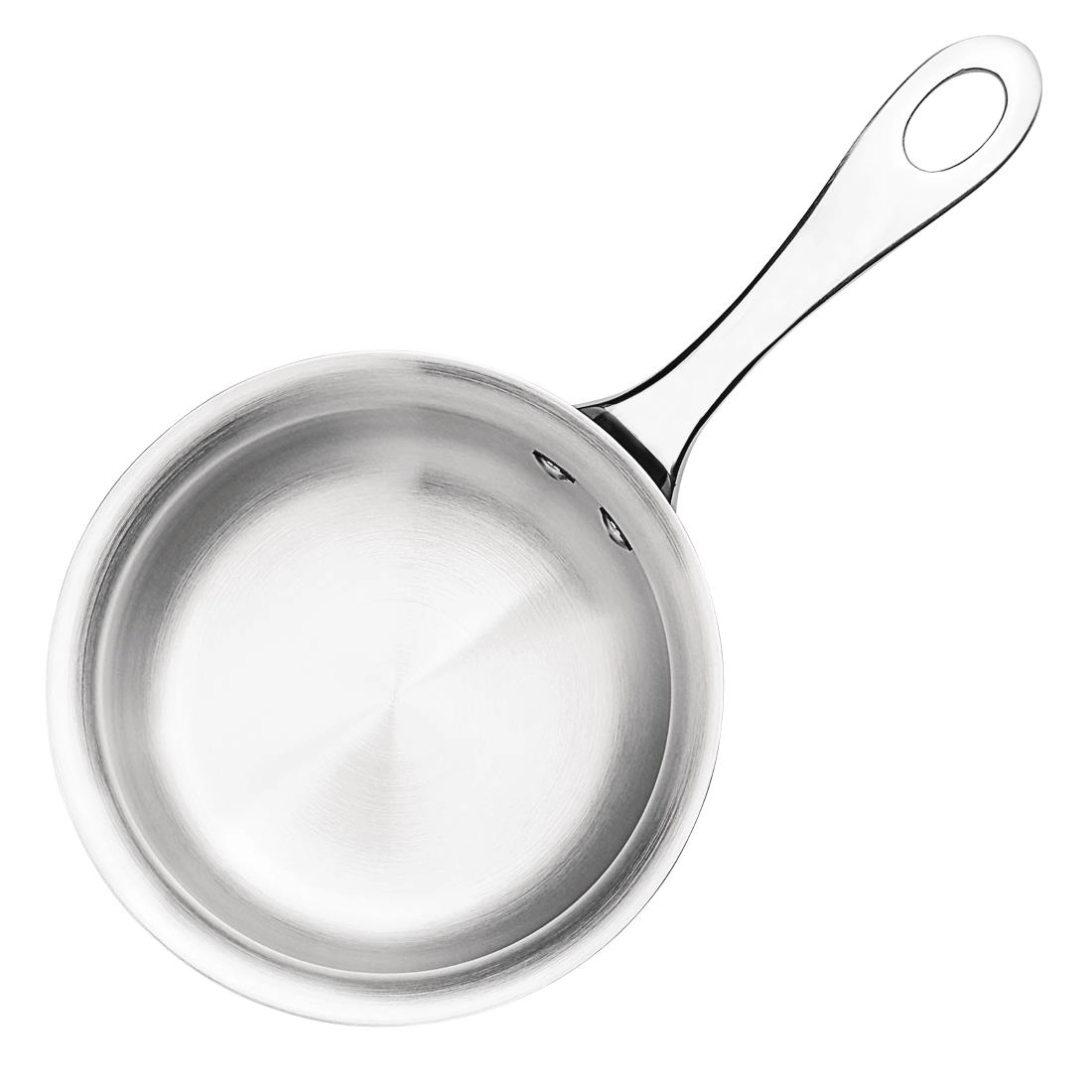 Een Vogue roestvrij staal & aluminium tri-wall mini steelpan 9cm koop je bij Supplierz BV