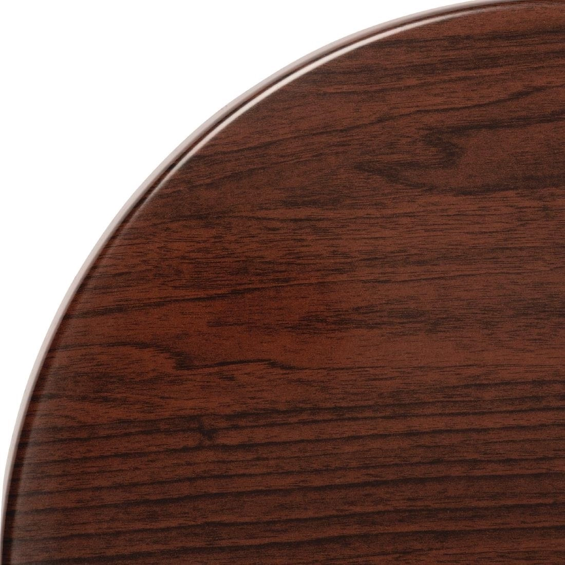 Vous pouvez acheter un Plateau de table rond Bolero 600mm marron foncé chez Supplierz BV