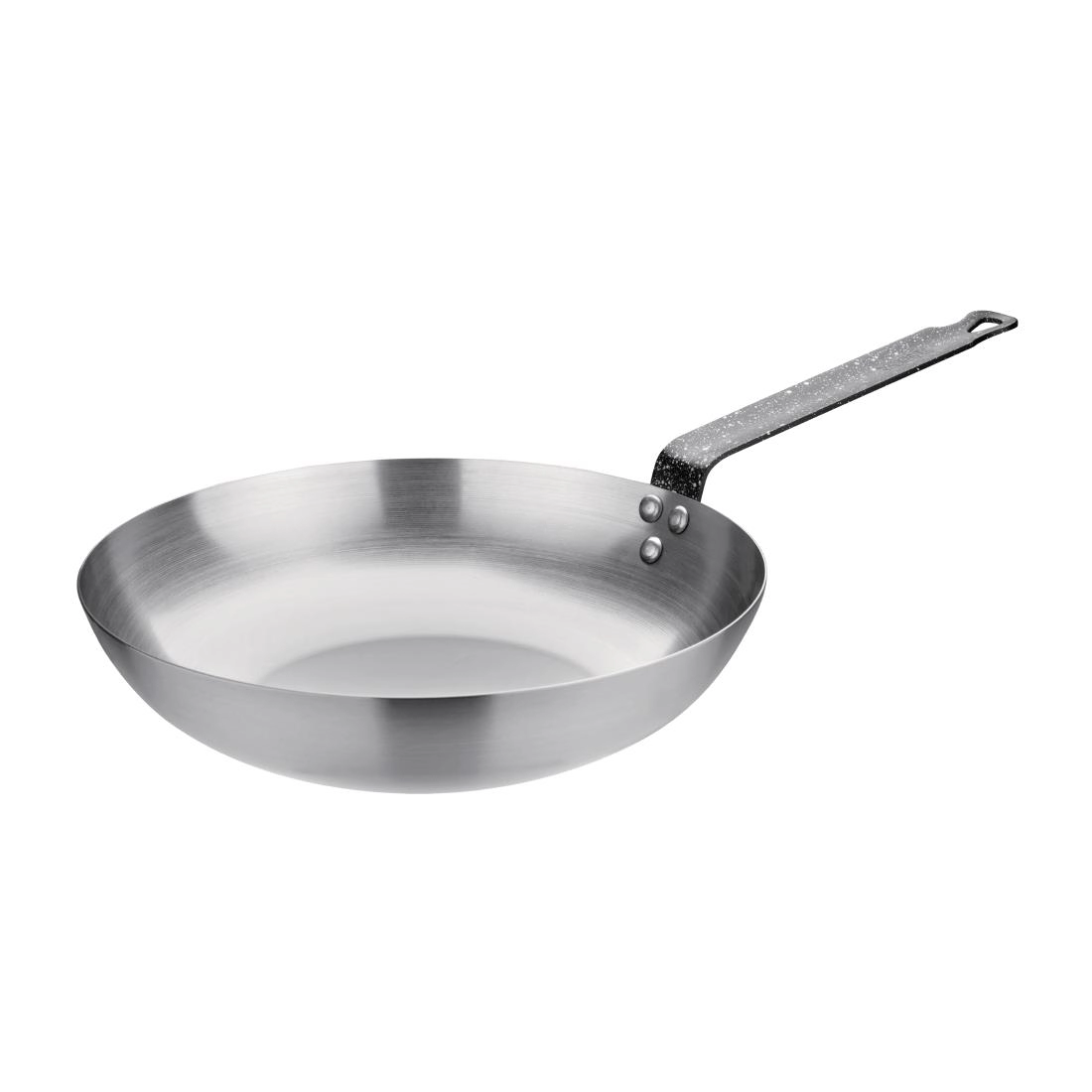 Een Vogue koolstofstalen wok 280mm koop je bij Supplierz BV