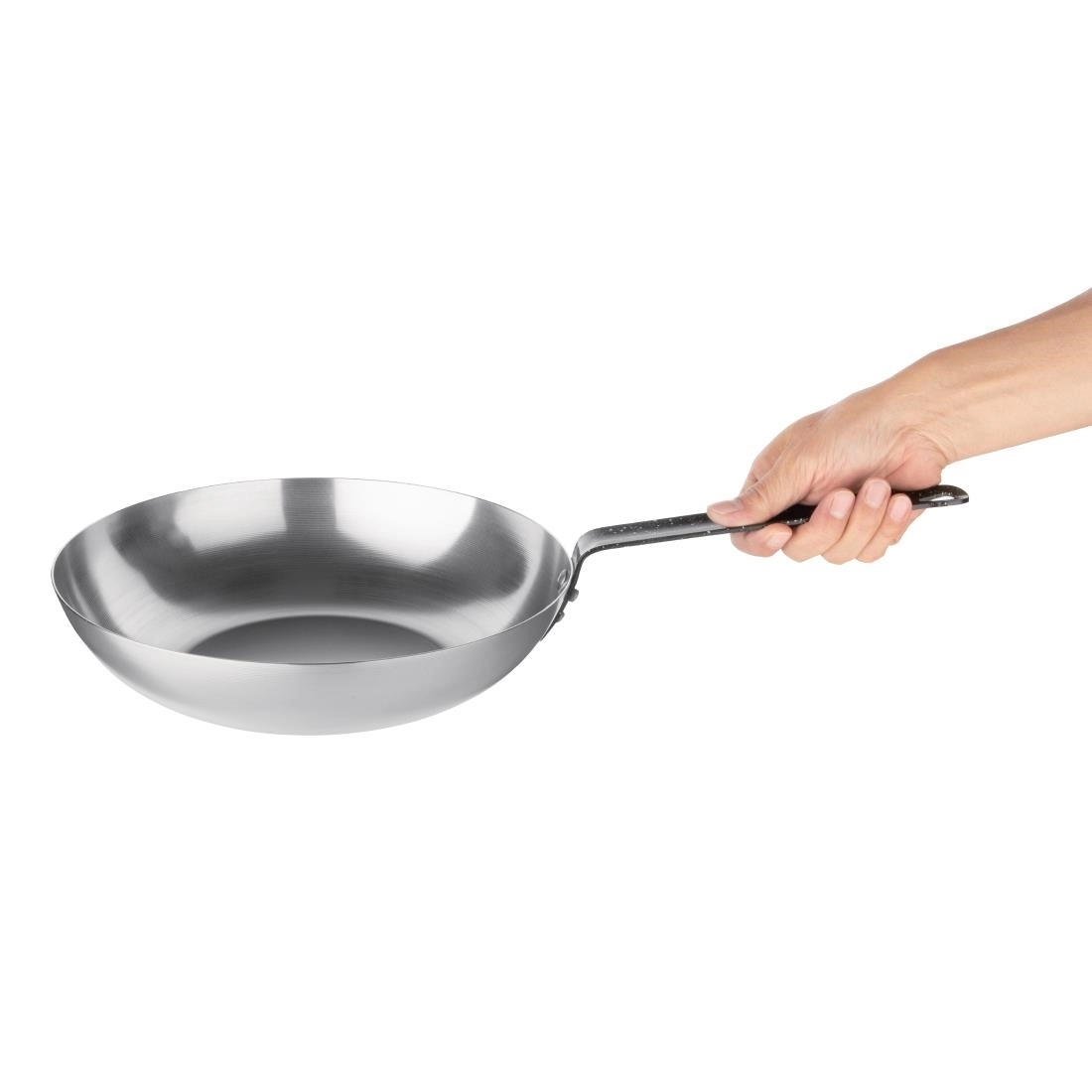 Een Vogue koolstofstalen wok 280mm koop je bij Supplierz BV