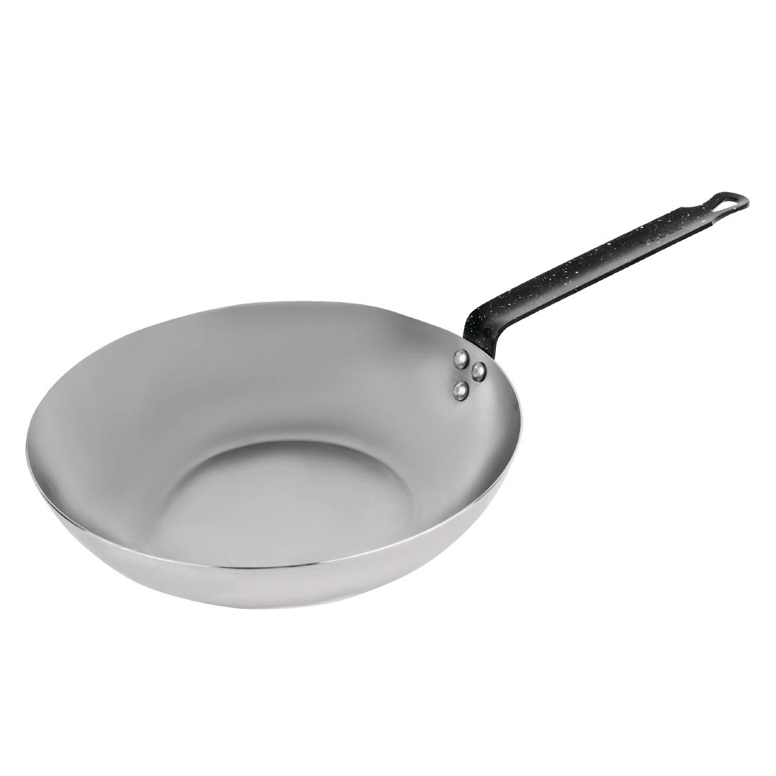 Een Vogue koolstofstalen wok 280mm koop je bij Supplierz BV