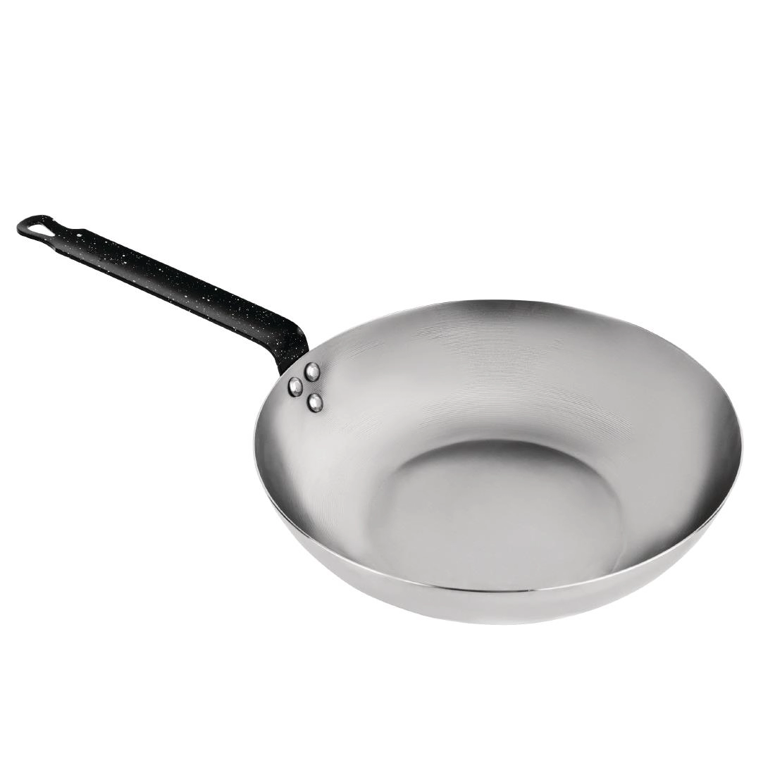 Een Vogue koolstofstalen wok 280mm koop je bij Supplierz BV