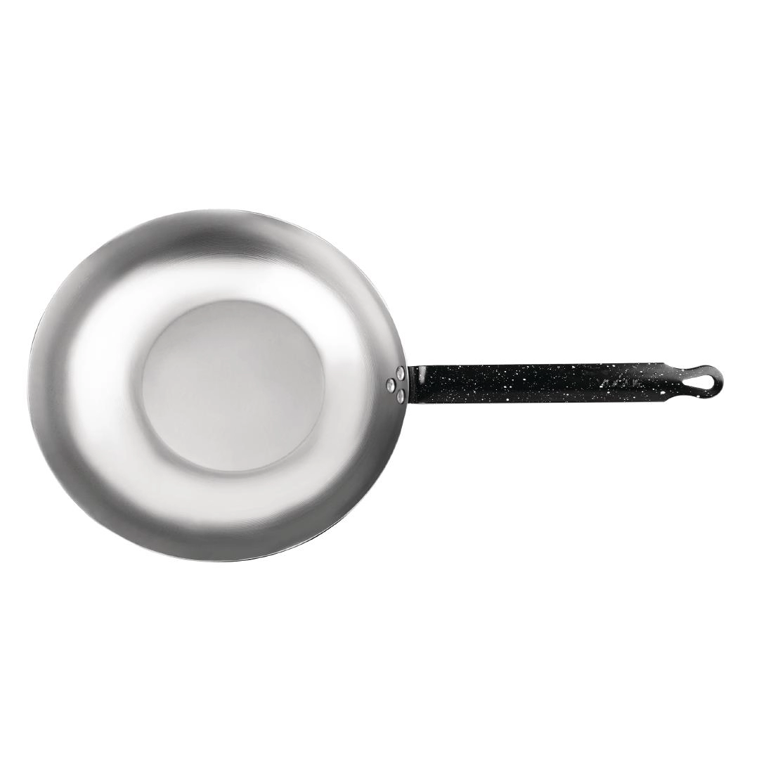 Een Vogue koolstofstalen wok 280mm koop je bij Supplierz BV