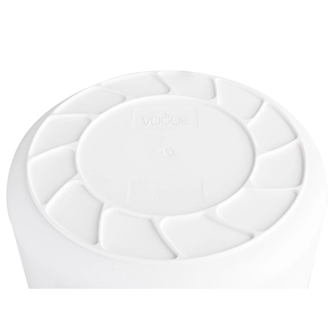 Vous pouvez acheter un Conteneur rond blanc Vogue 76L chez Supplierz BV