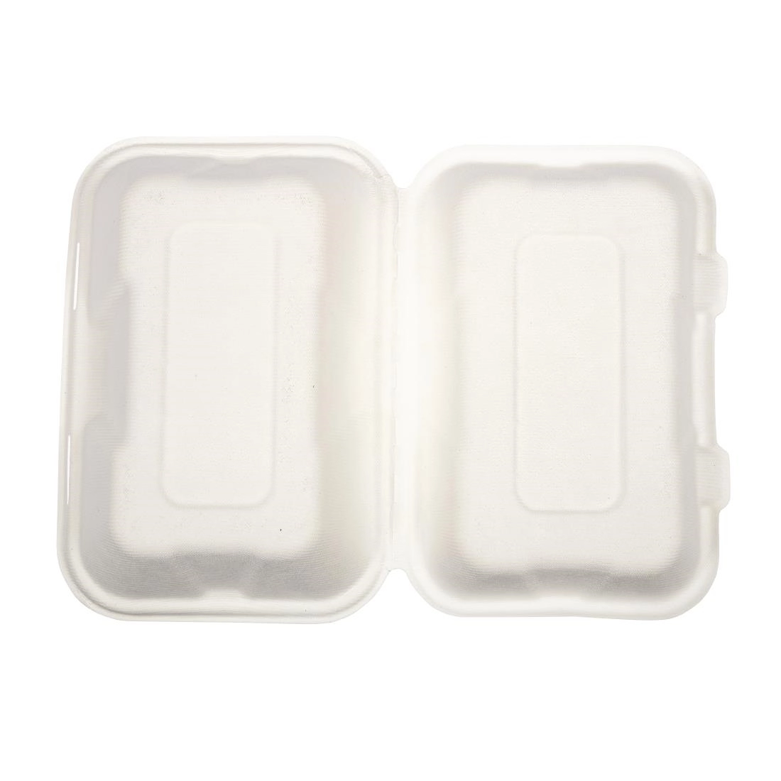 Sie können einen Vegware kompostierbare Einweg Menüboxen mit Klappdeckel aus Bagasse 22,8cm (200 Stück) bei Supplierz BV kaufen