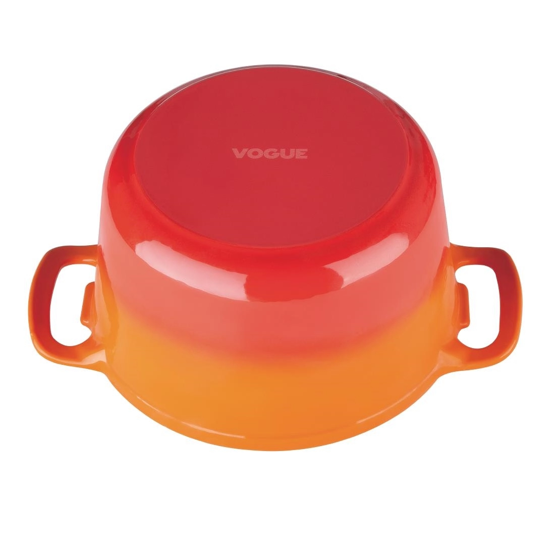 Buy your Vogue ronde inductie braadpan oranje 4L at Supplierz BV