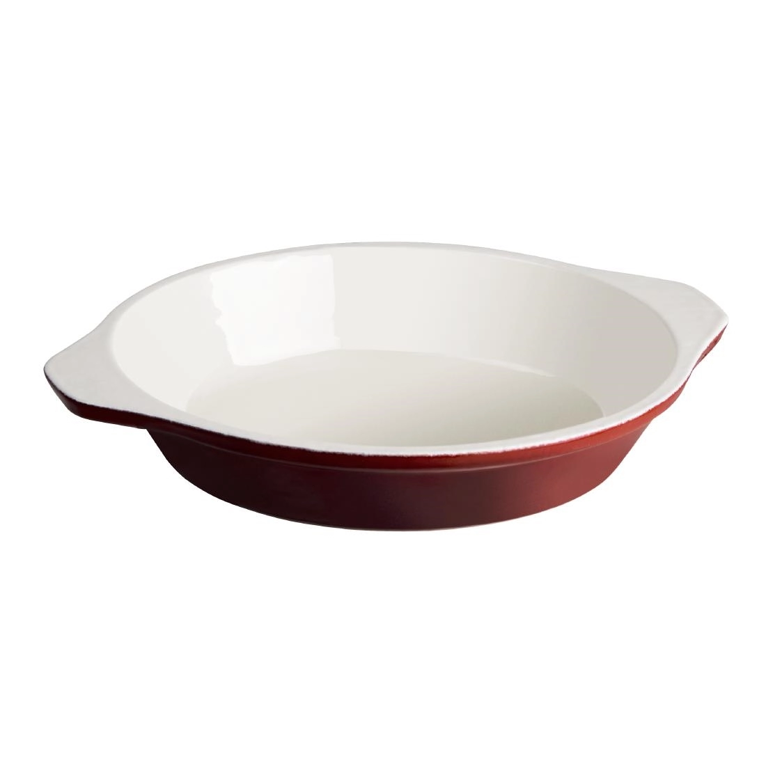 Buy your Vogue ronde gietijzeren gratineerschaal rood 0,4L at Supplierz BV