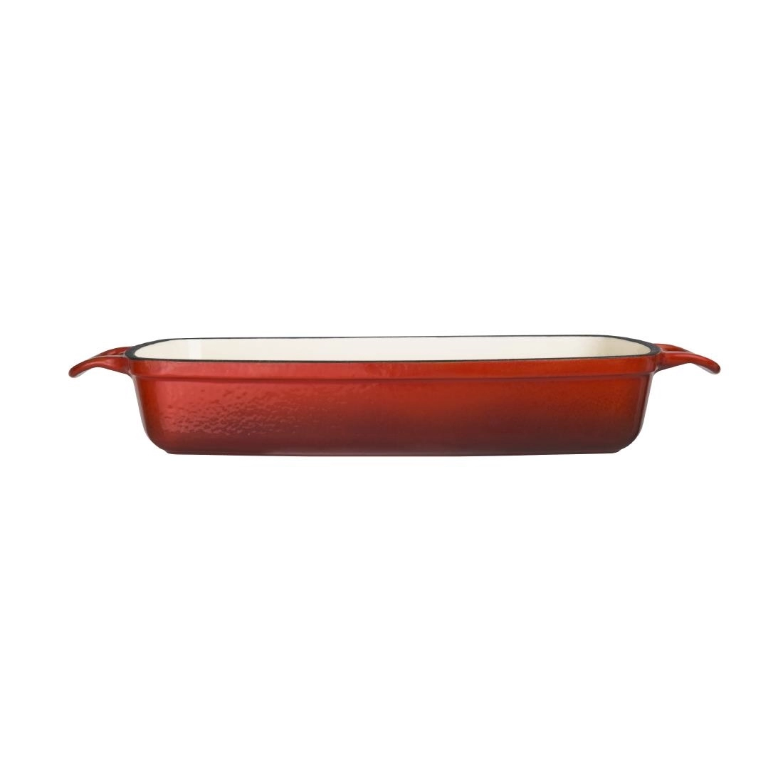 Buy your Vogue rechthoekige gietijzeren ovenschaal rood 2,8L at Supplierz BV