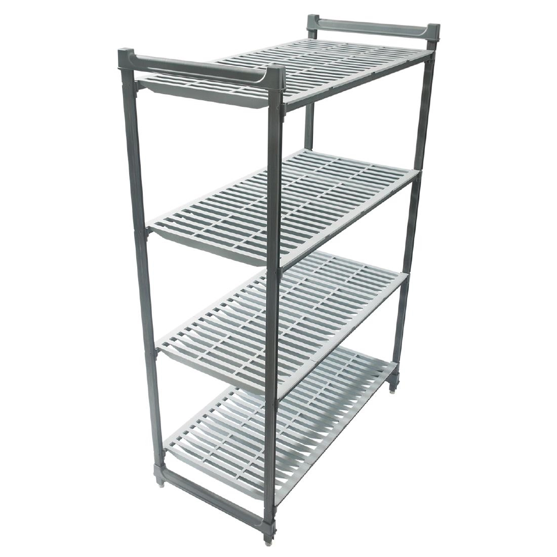 Een Cambro stelling 183cm hoog 4 schappen - 46cm diep - 91cm breed koop je bij Supplierz BV