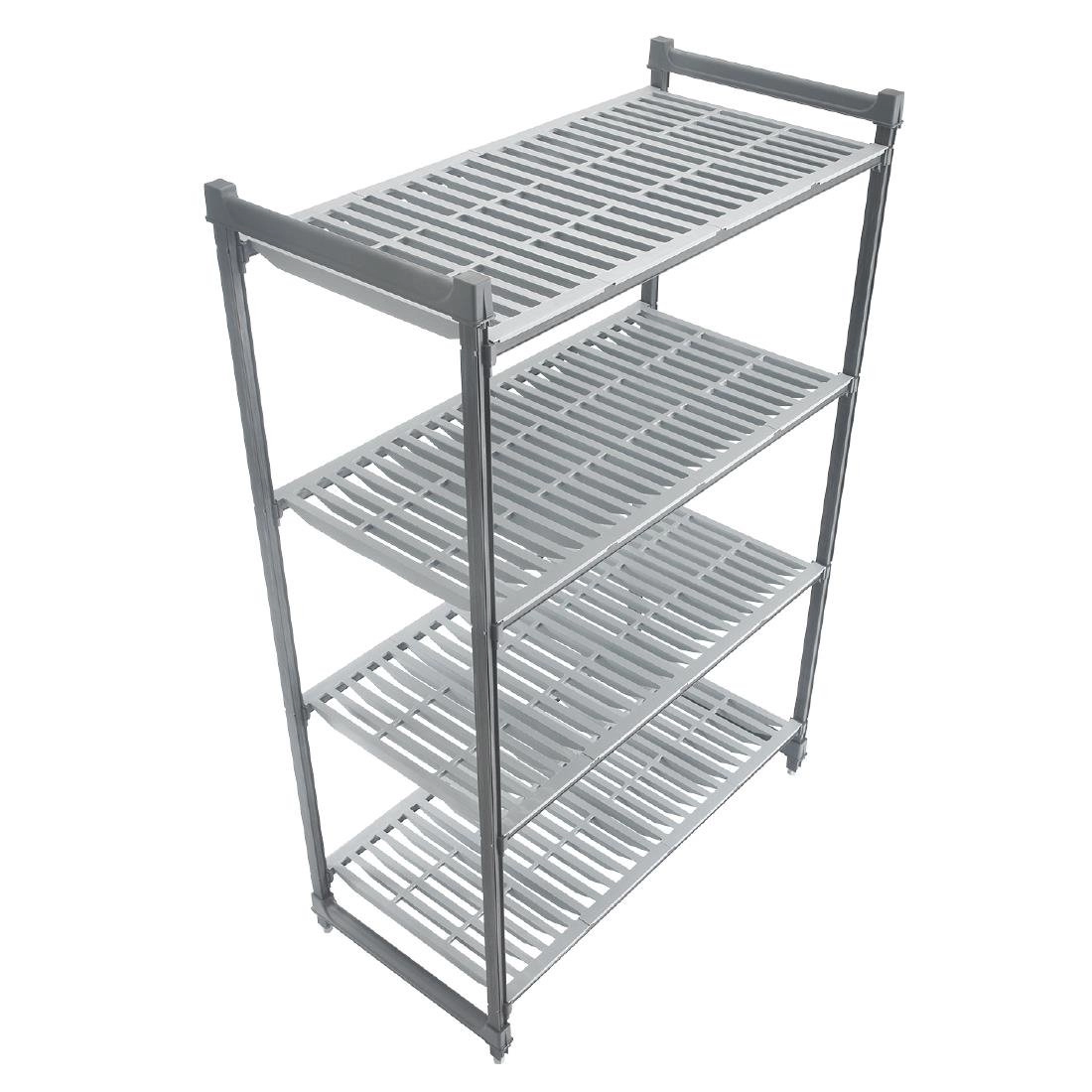 Een Cambro stelling 183cm hoog 4 schappen - 46cm diep - 153cm breed koop je bij Supplierz BV