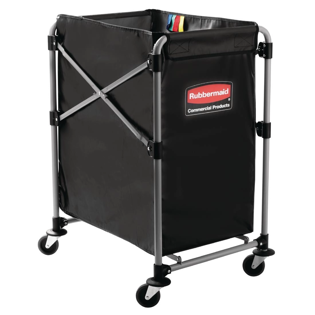 Een Rubbermaid X-Frame Huishoudwagen 150 Liter koop je bij Supplierz BV