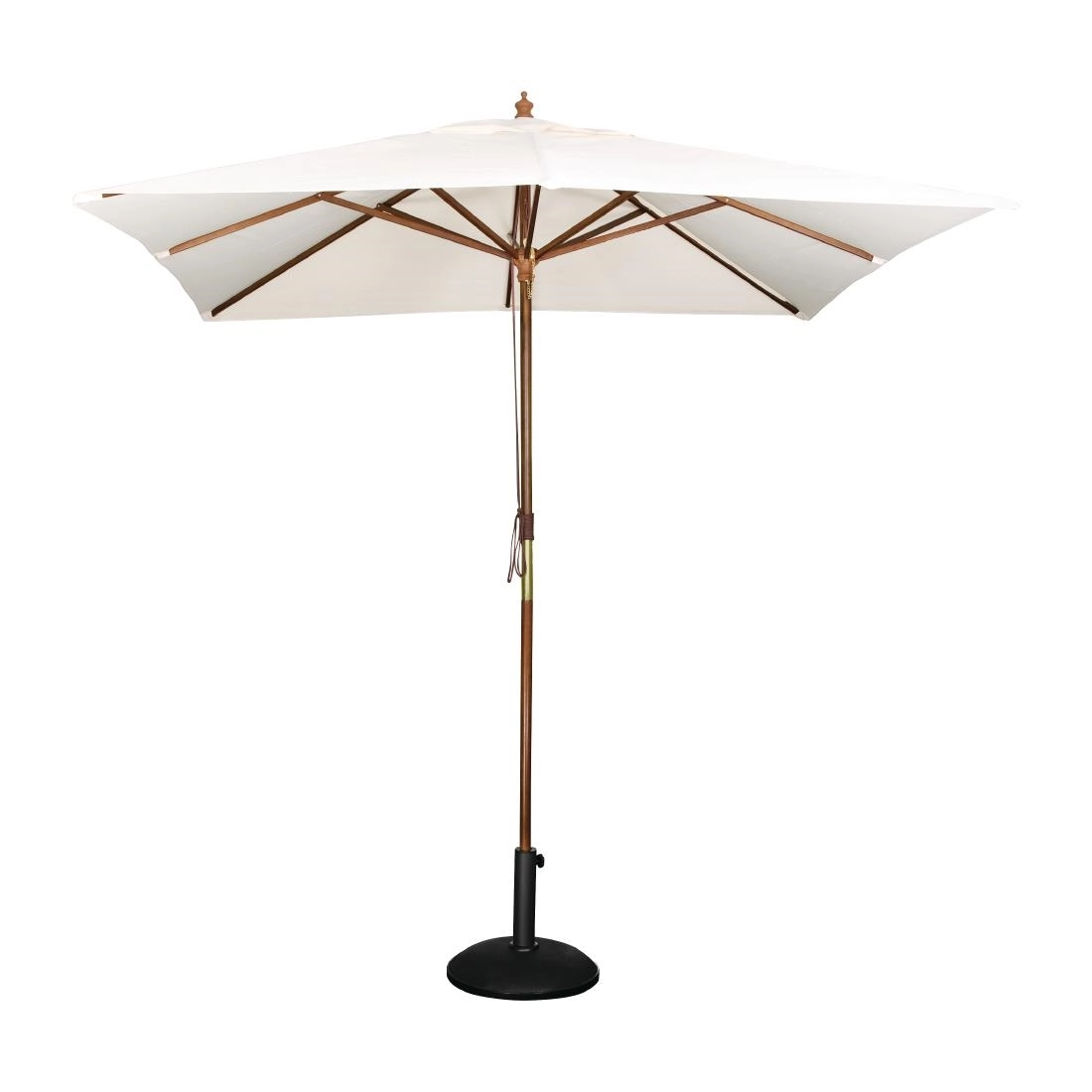 Een Bolero vierkante parasol crèmekleur 2,5m koop je bij Supplierz BV