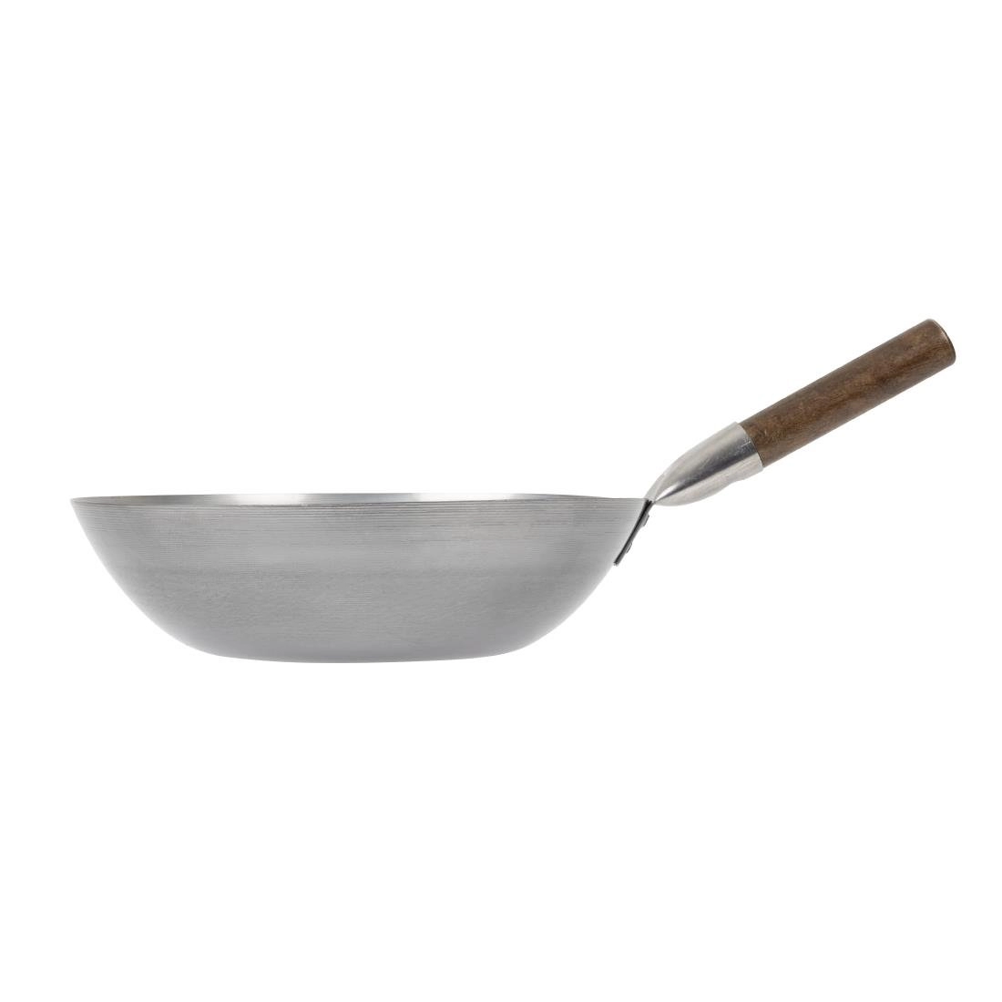 Een London Wok wok met platte bodem 33cm koop je bij Supplierz BV