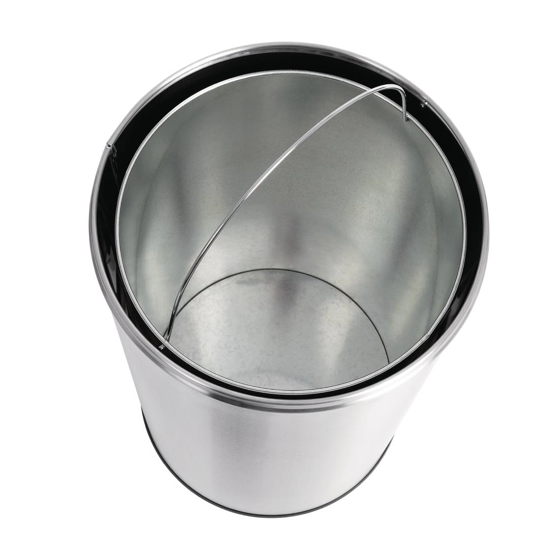 Vous pouvez acheter un Poubelle dome inox ouverte Bolero 40L chez Supplierz BV