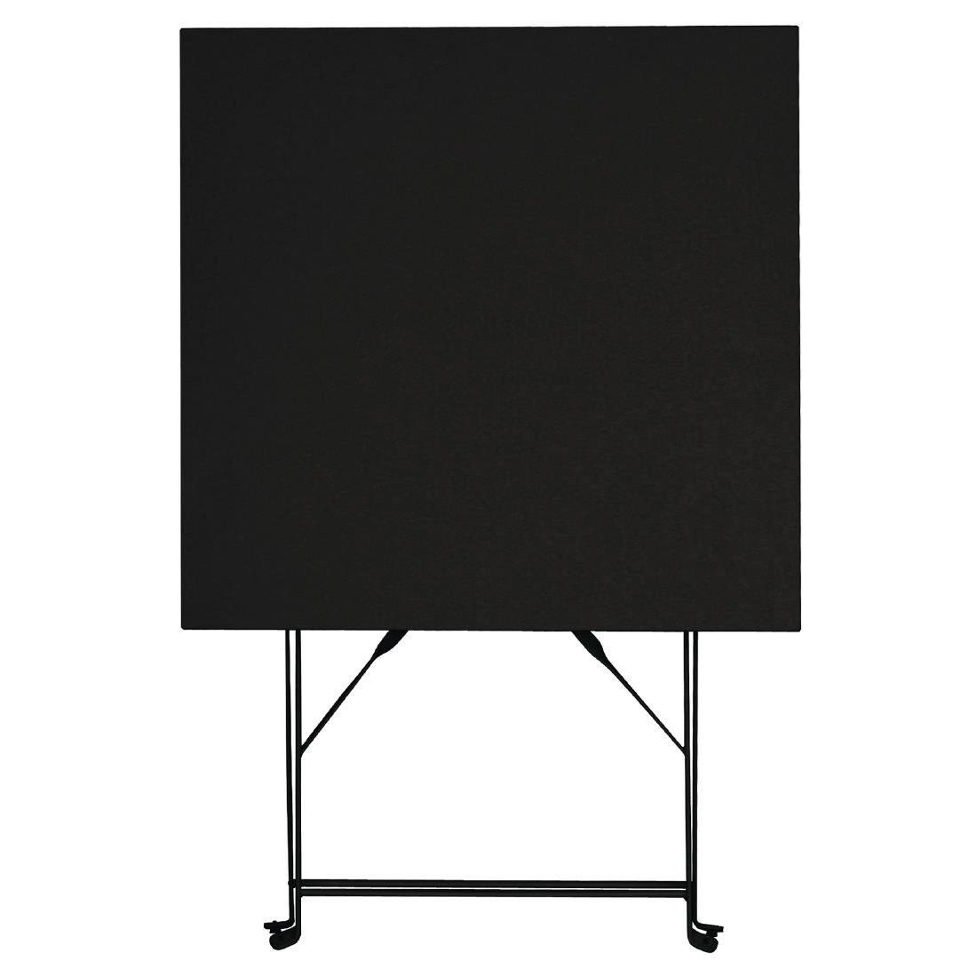 Een Bolero vierkante stalen klaptafel zwart 60cm koop je bij Supplierz BV