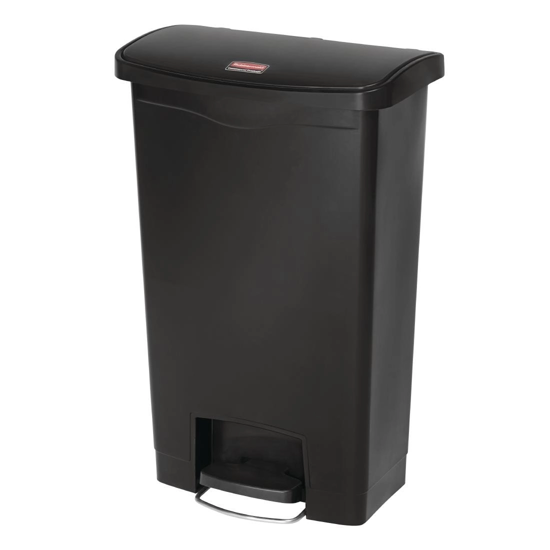 Vous pouvez acheter un Poubelle à pédale frontale Rubbermaid Slim Jim noire 50L chez Supplierz BV