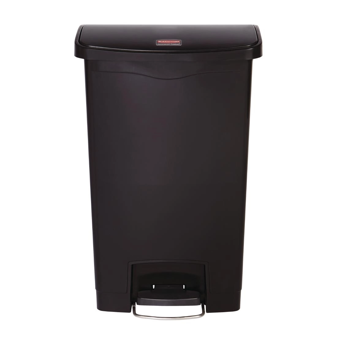 Vous pouvez acheter un Poubelle à pédale frontale Rubbermaid Slim Jim noire 50L chez Supplierz BV