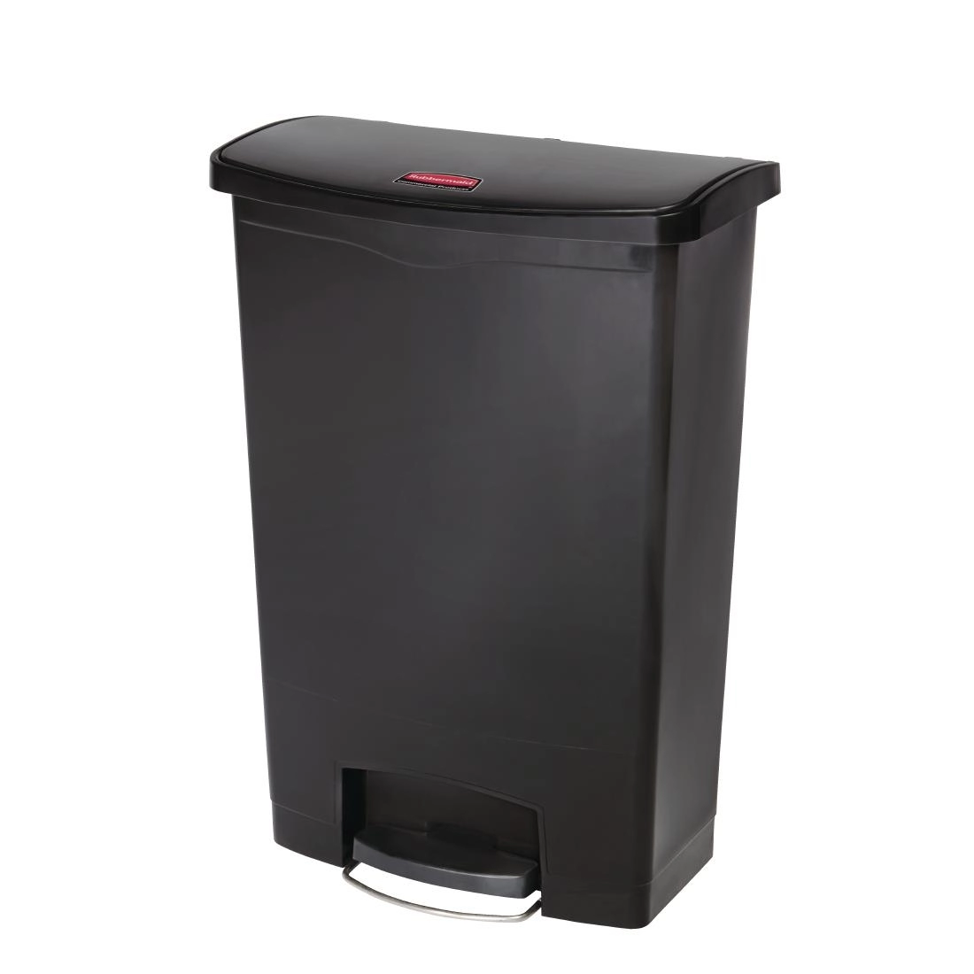 Vous pouvez acheter un Poubelle à pédale frontale Rubbermaid Slim Jim noire 90L chez Supplierz BV