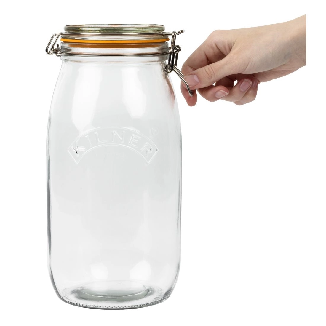 Vous pouvez acheter un Bocal à conserves avec clip Kilner 3L chez Supplierz BV