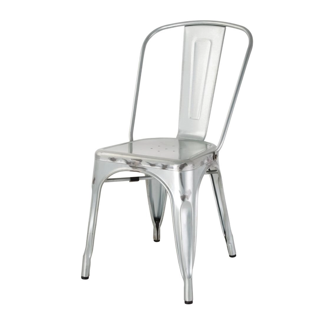 Vous pouvez acheter un Chaises bistro en acier Bolero (lot de 4) chez Supplierz BV